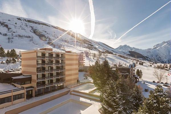 Residence Ski Azur レ・デュー・アルプ エクステリア 写真